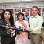 Entrega USET telescopios y bocinas a centros de atención múltiple