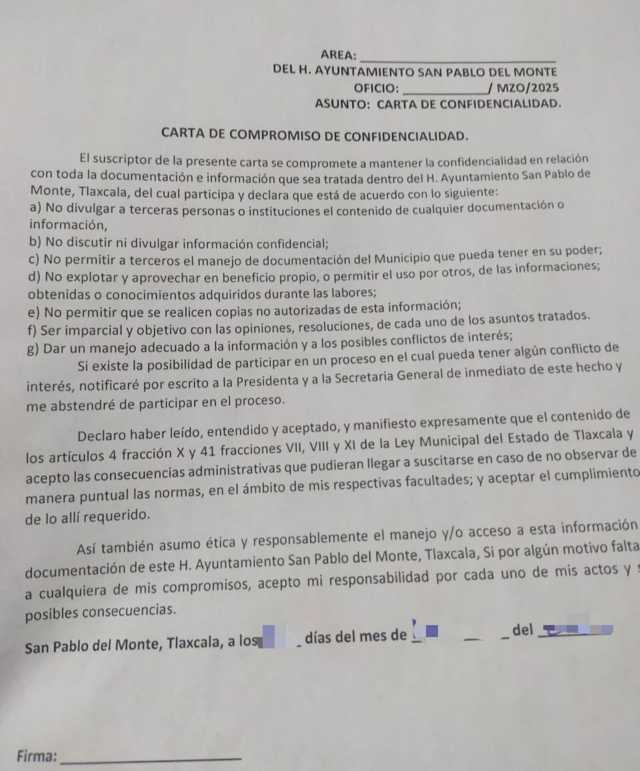 Lo que faltaba. Ante su incapacidad para gobernar, crea Ana Lucía Arce su Ley Mordaza en San Pablo del Monte