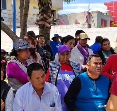 Se consolida movimiento de comerciantes y locatarios de San Pablo del Monte