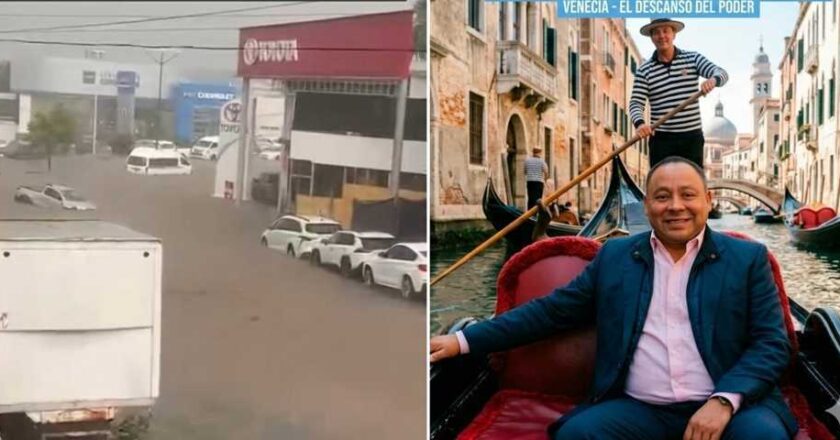 En medio de fuerte ola de inseguridad e inundaciones, alcalde se va vacaciones